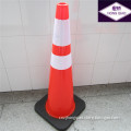 36" 10lbs Black Base PVC Road Traffic Safety Cone